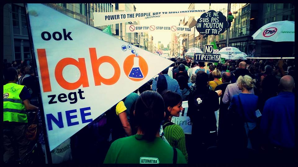 Ook LABO zegt nee tegen TTIP en CETA